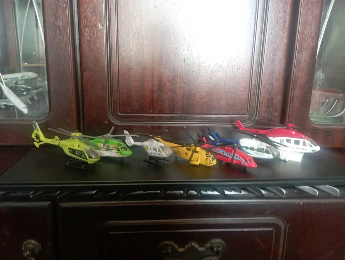 MAGORETT DIE-CAST MODLE RESCUE SERVICES HELICOPTER - Image 1
