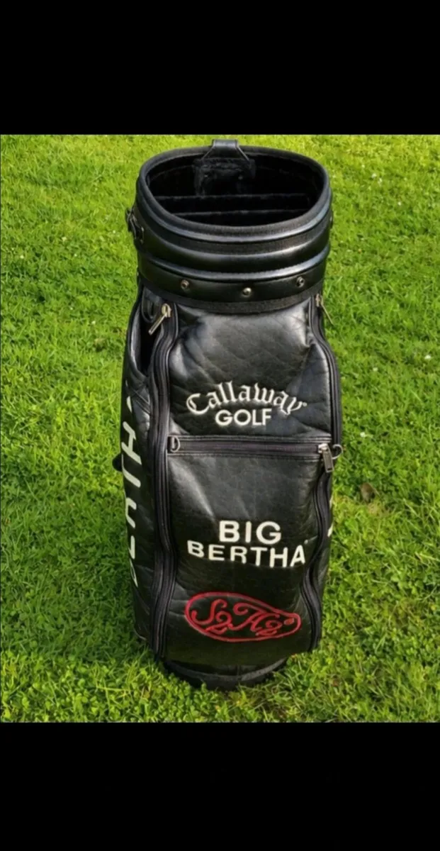 Vintage Callaway Big Bertha tour/staff Golf Bag - Image 2