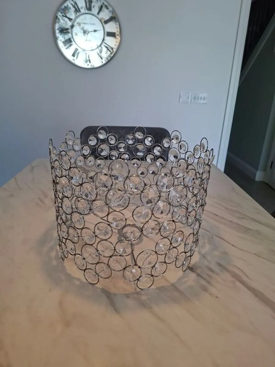 Lampshade Crystal Effect Ceiling Lampshade - Image 1