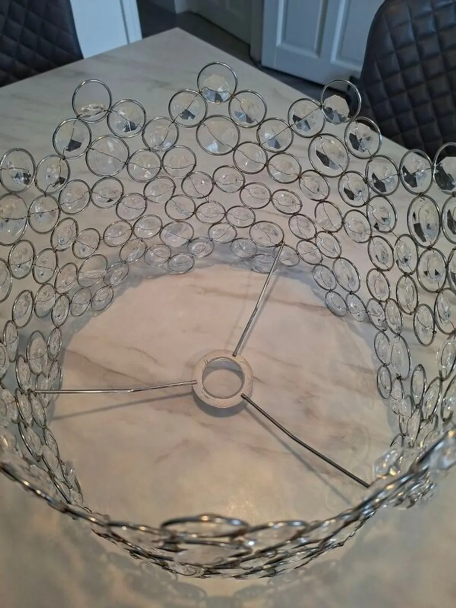 Lampshade Crystal Effect Ceiling Lampshade - Image 2