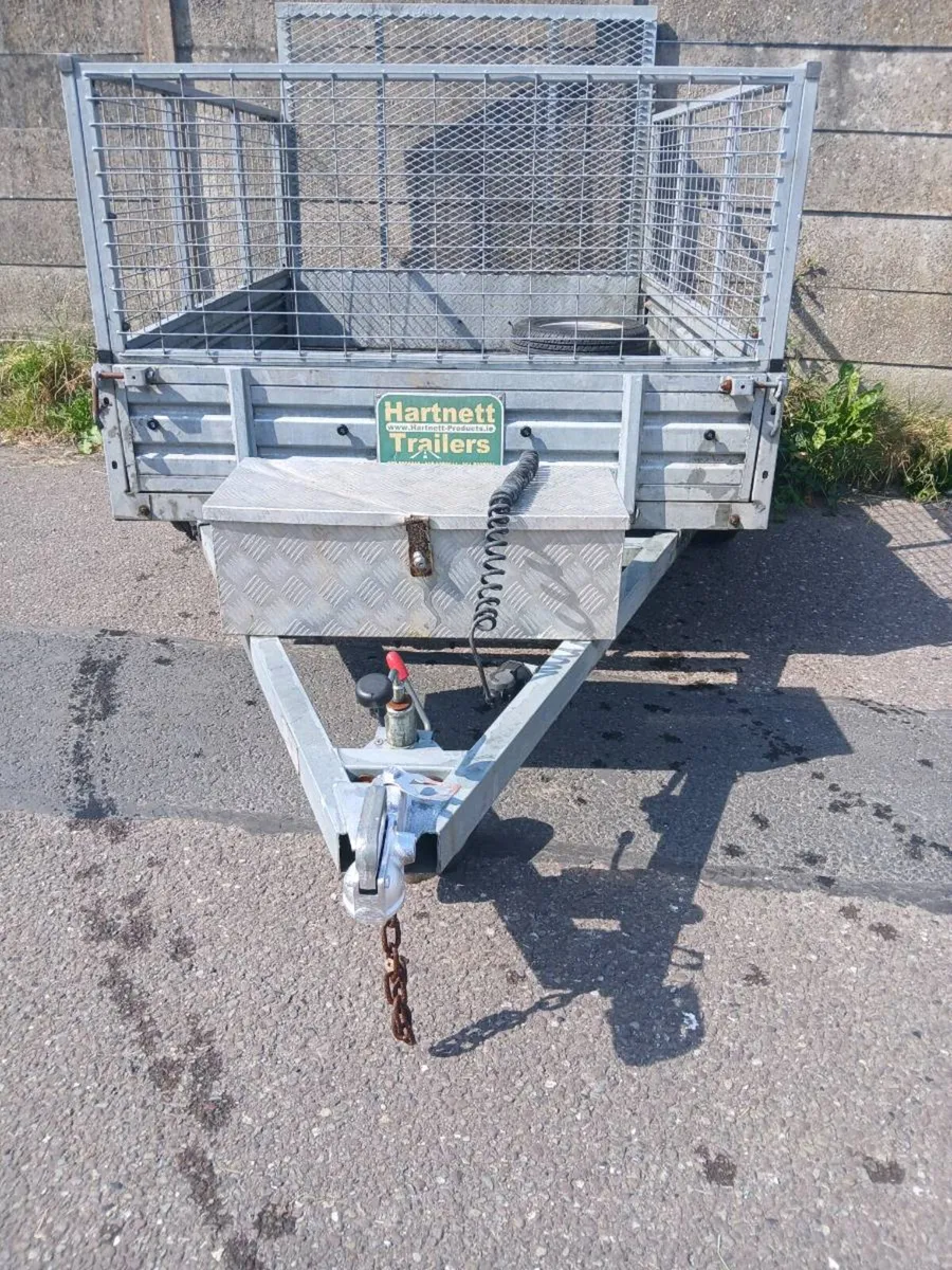 7ft by 5ft  galvanized trailer - Image 2