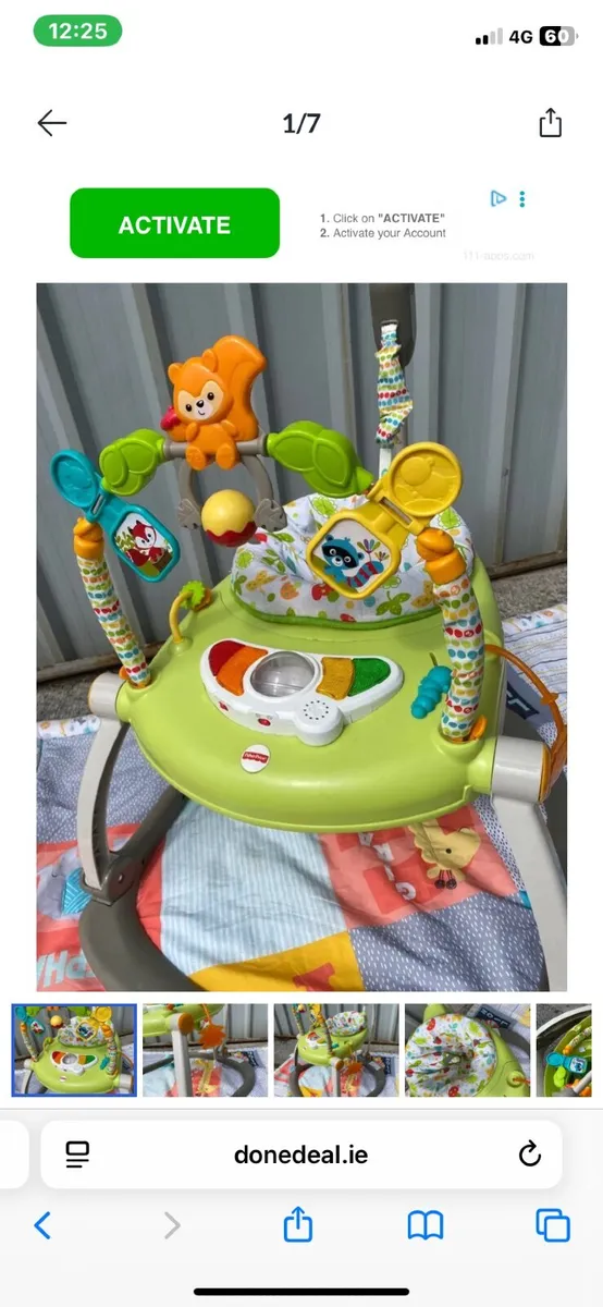 Baby activity centre jumperoo - Image 4
