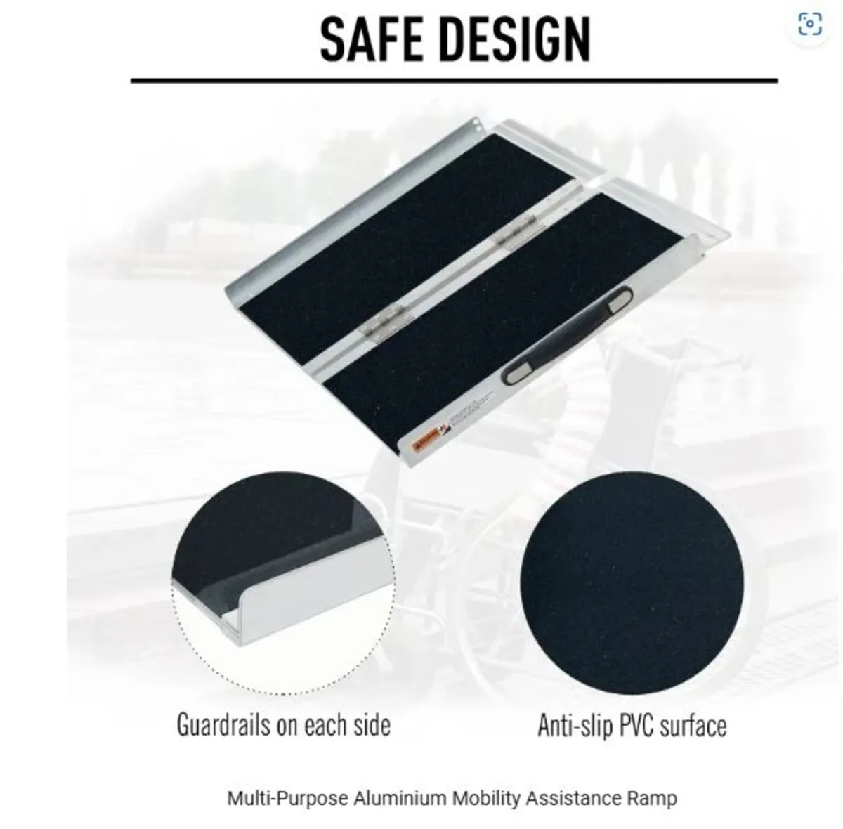 Multi-Purpose Aluminum Mobility Assistance Ramp - Image 4