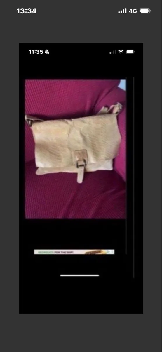 Leather Shoulder Bag - Image 1