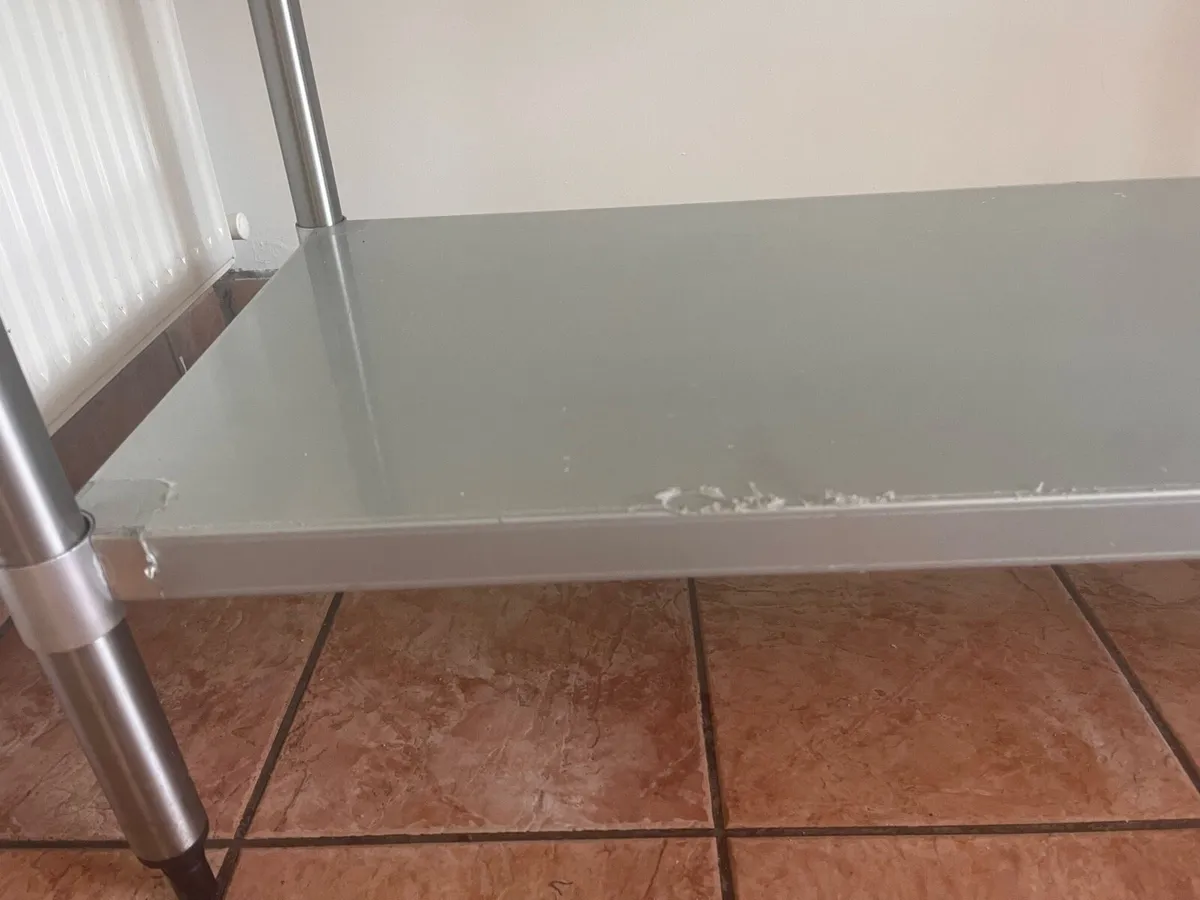 Stainless steel table - Image 2