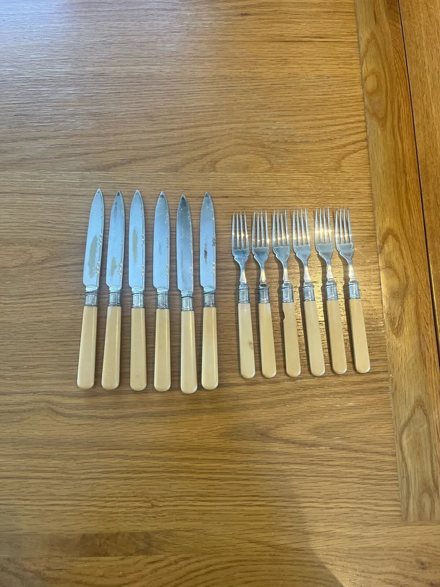 Vintage Fish Cutlery - Image 1