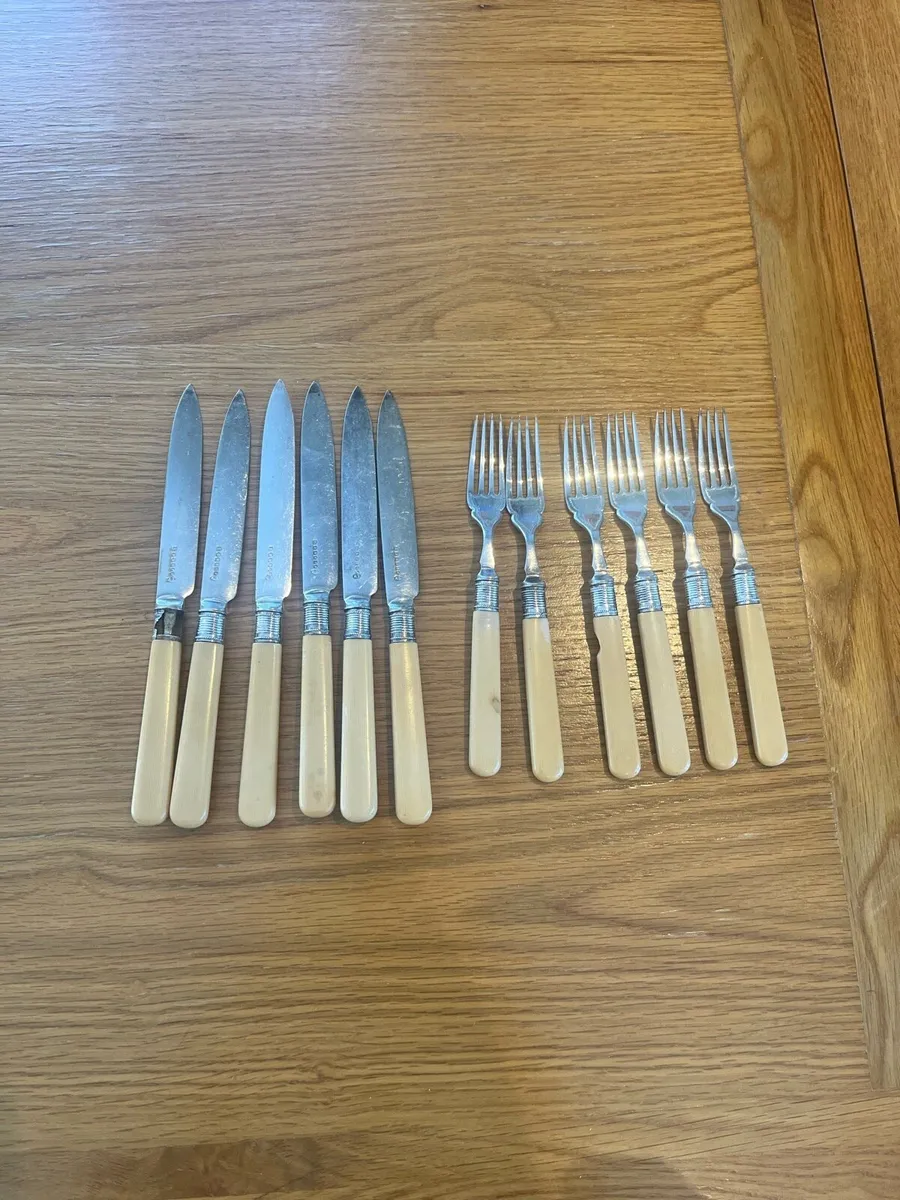 Vintage Fish Cutlery - Image 2
