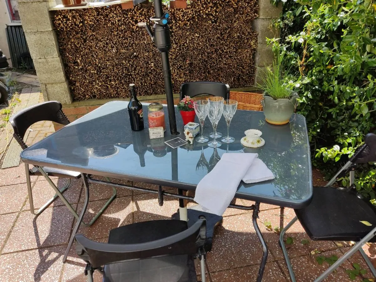 Garden Table and Chairs - Image 2