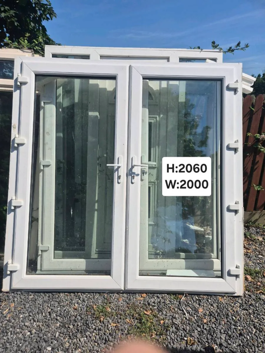PVC FRENCH DOORS