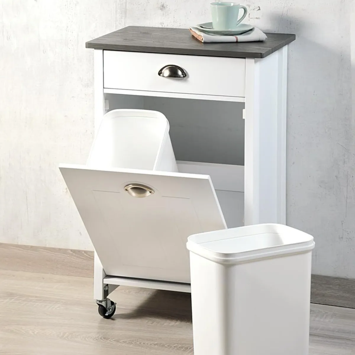 Kitchen Trolley with Waste Separation System - Image 4