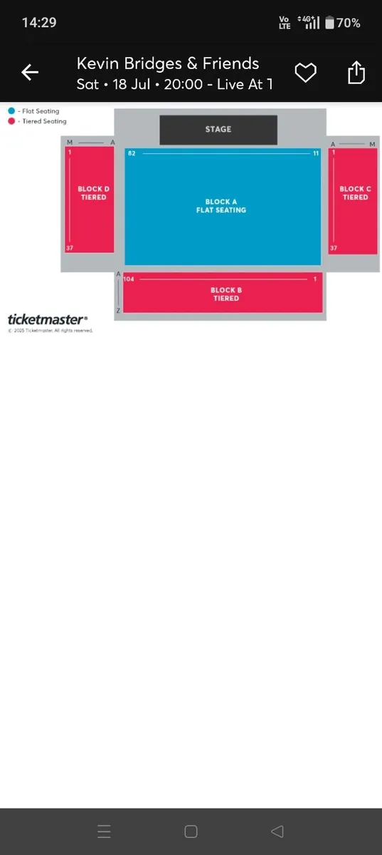 2 Tickets, Kevin Bridges, seated together. - Image 2