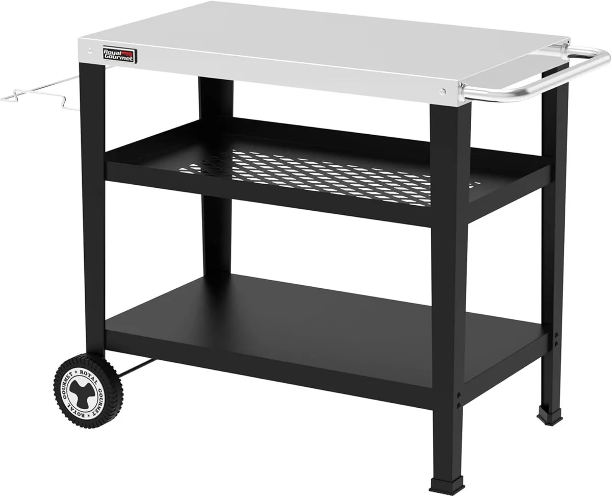 Trolley 3 Levels with Bin Bag Holder Kitchen - Image 1