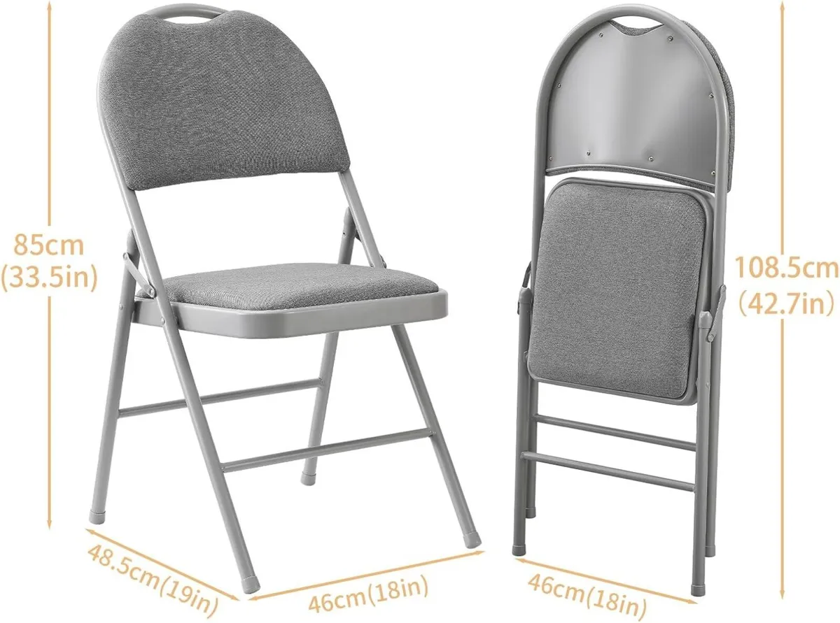 Folding Chairs (Set of 2) - Image 2