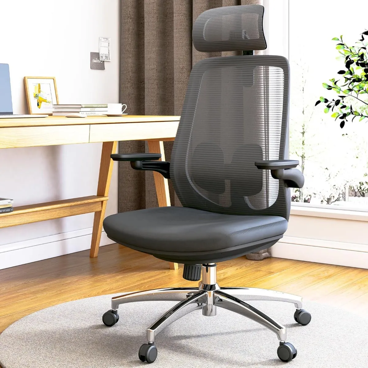 Ergonomic Mesh Office Chair Comfy with Adjustable - Image 2