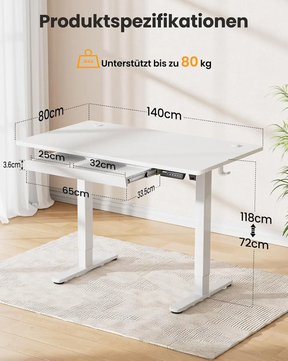 Electric Standing Desk Height - Image 3