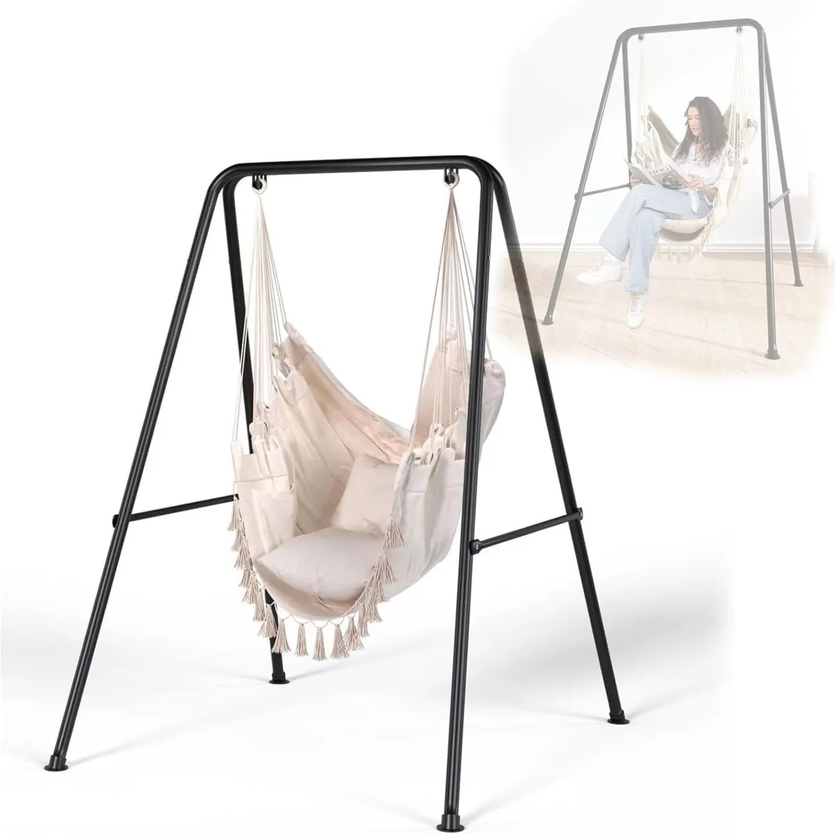 Swing Stand with Hammock Chair - Image 1