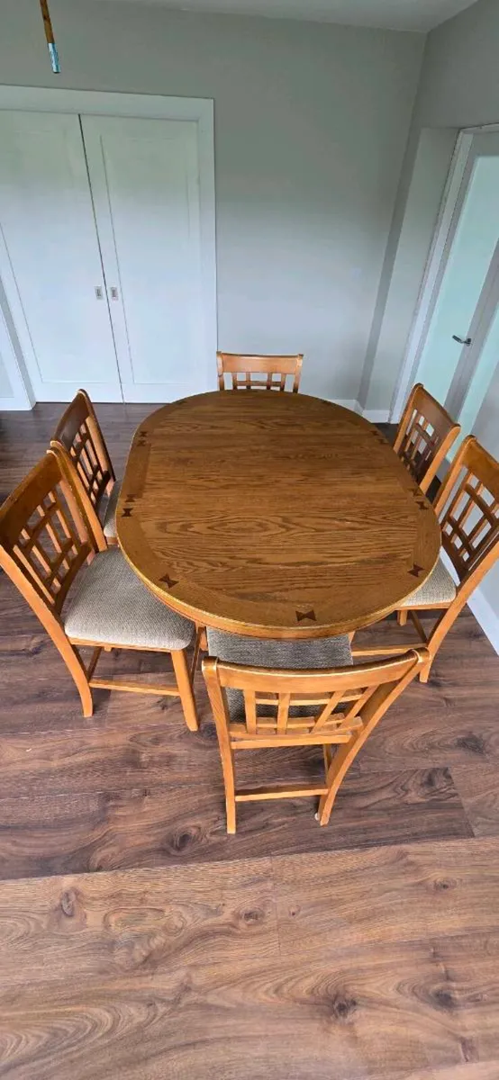Table & 6 Chairs - Image 2