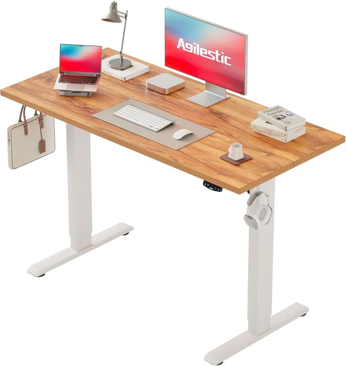 L-Shaped Electric Standing Desk Height Adjustable - Image 1