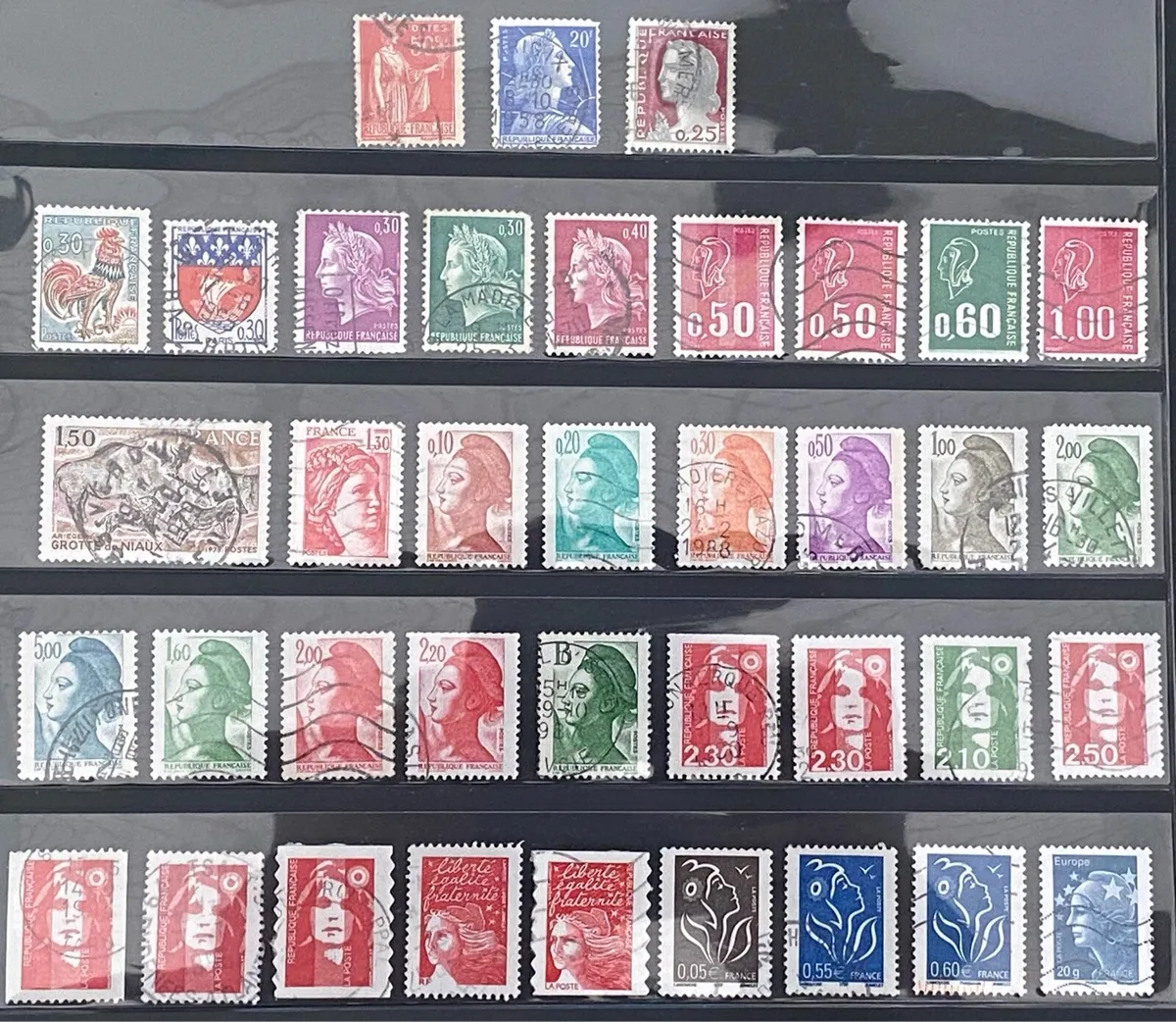 French stamp lot