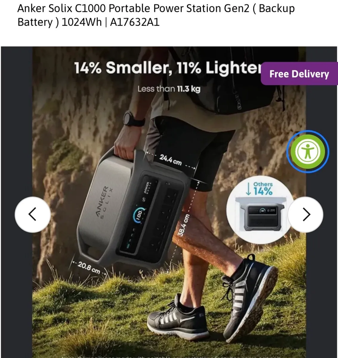 Power bank / SOLIX C1000 Gen2 - Image 2