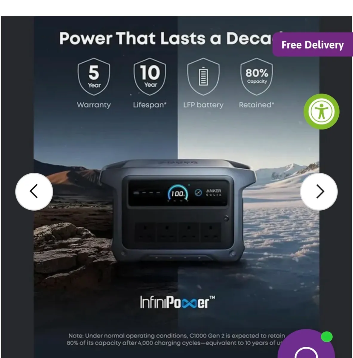 Power bank / SOLIX C1000 Gen2 - Image 3