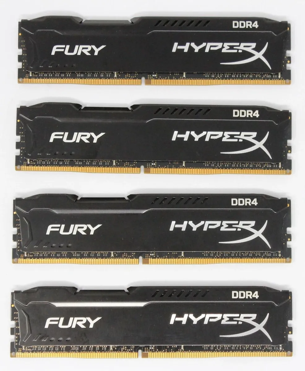 Kingston HyperX Fury 32GB DDR4 RAM Kit 4 x 8GB | - Image 1
