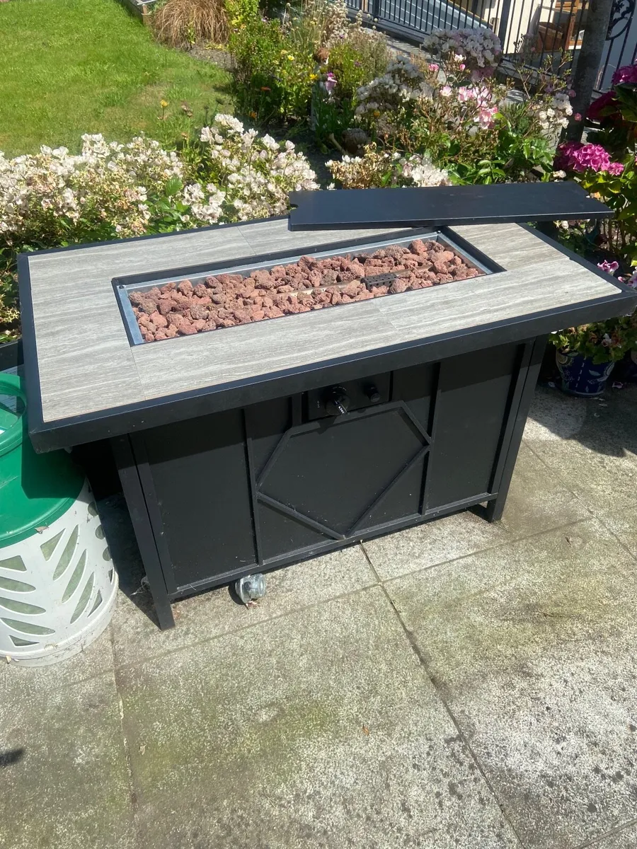 Outdoor Fire Pit complete with full gas cylinder. - Image 3