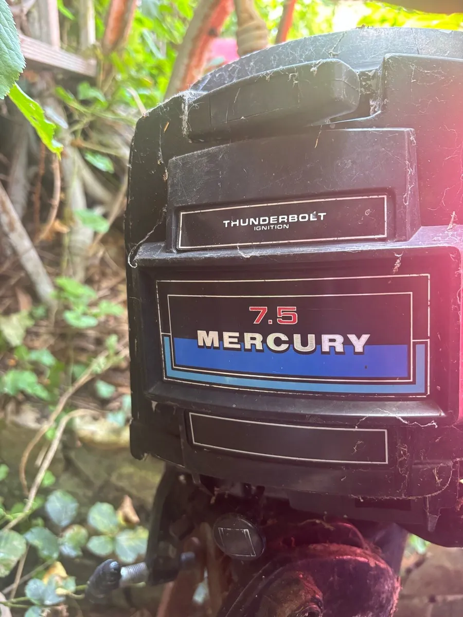 Mercury 7.5 Outboard engine  for parts - Image 3