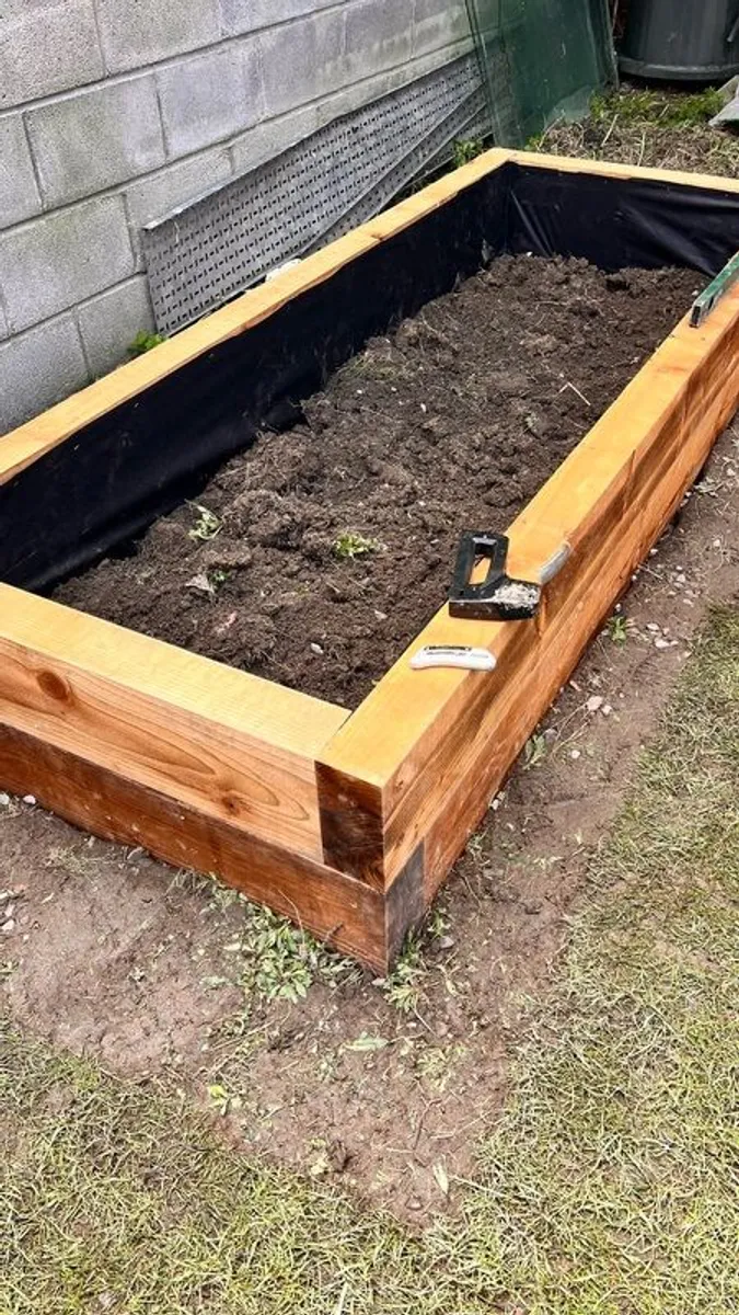 Sleepers Garden Raised Beds / Heavy duty flowers, veggie boxes. Kildare - Image 4