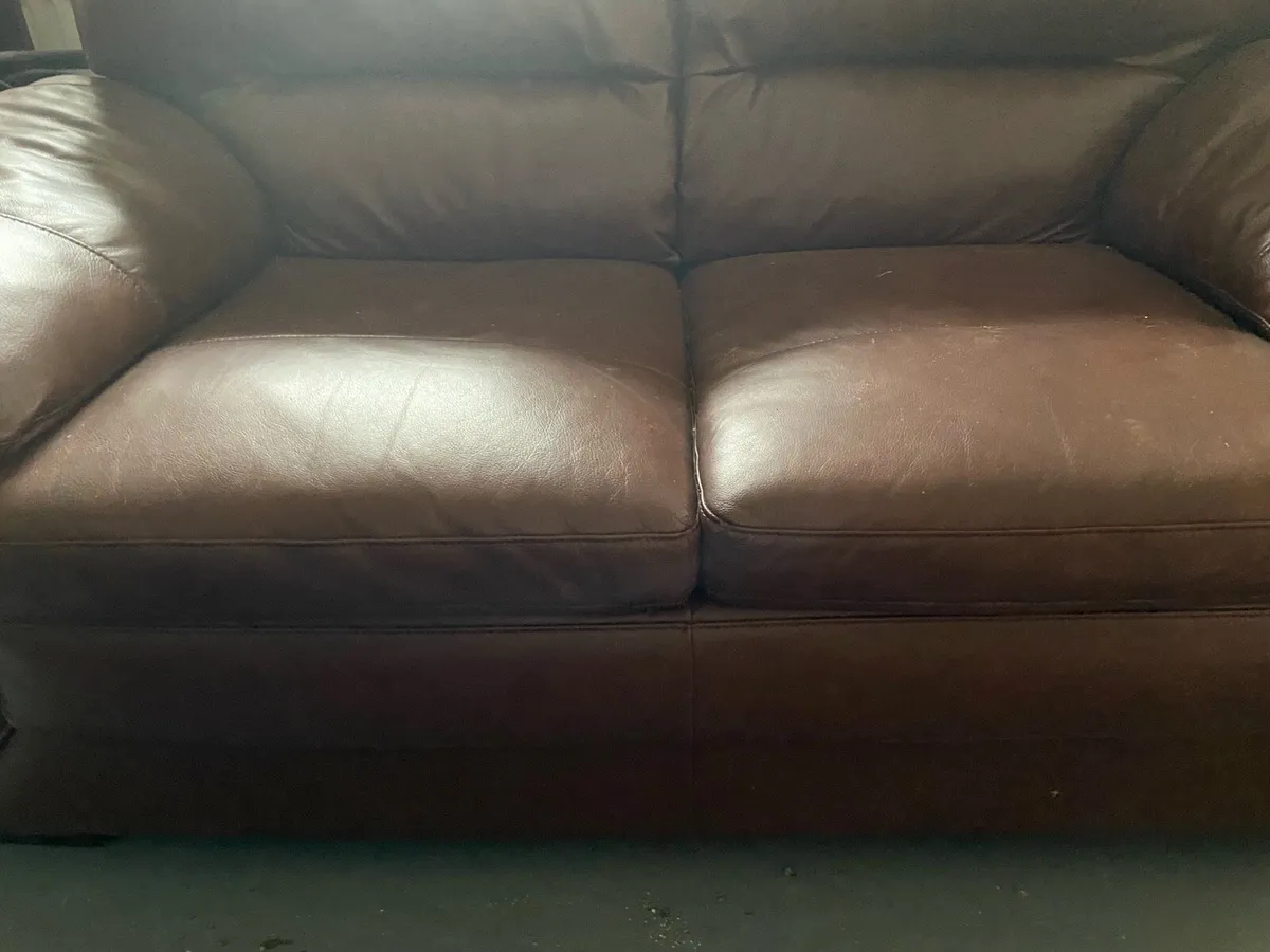 Leather Couch - Image 3