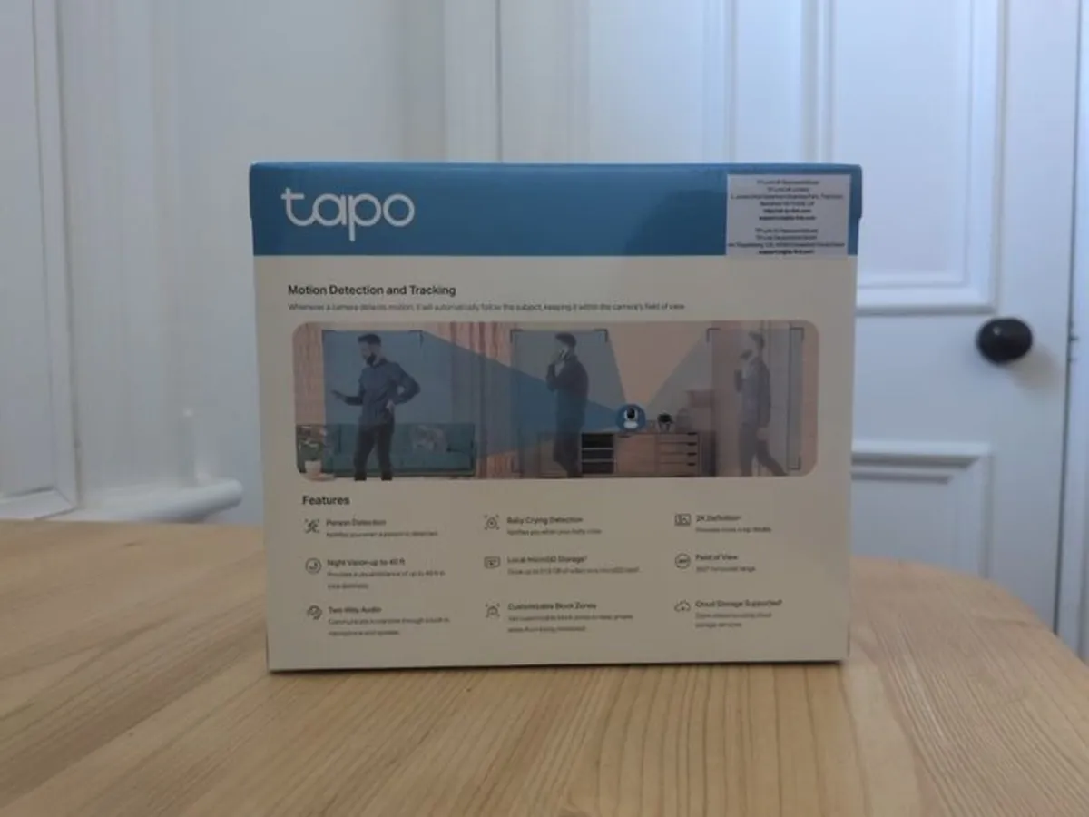 Tapo wifi 2k security camera - Image 4
