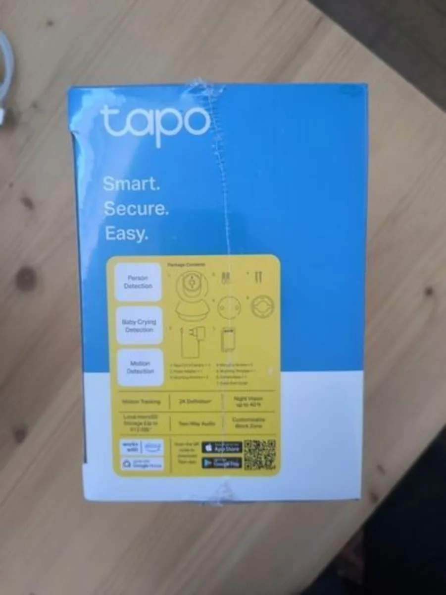 Tapo wifi 2k security camera - Image 3