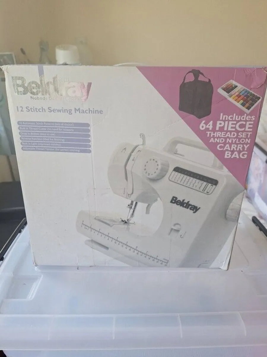 Beldray 12 Stitch Sewing Machine - Image 1