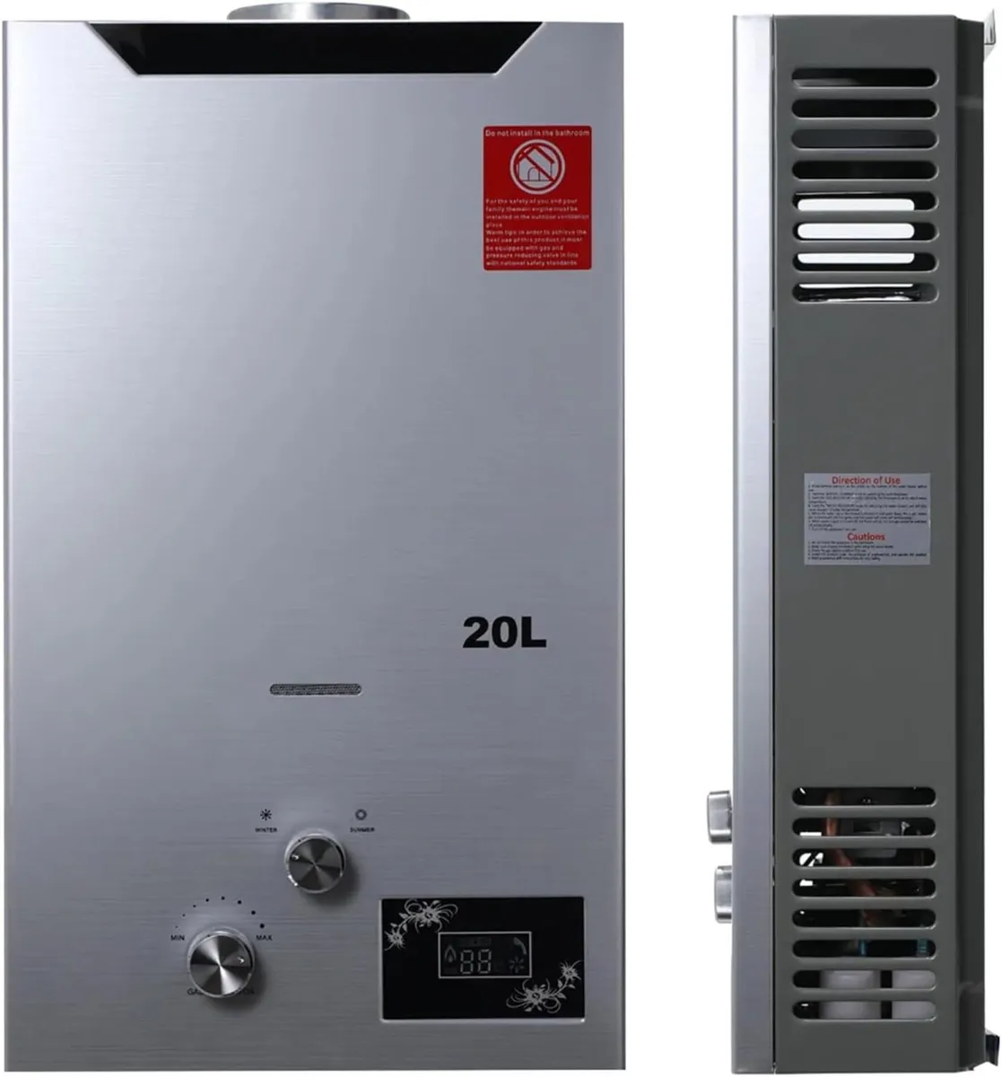 20 L LPG Propane Gas Tankless Instant Water Heater - Image 1