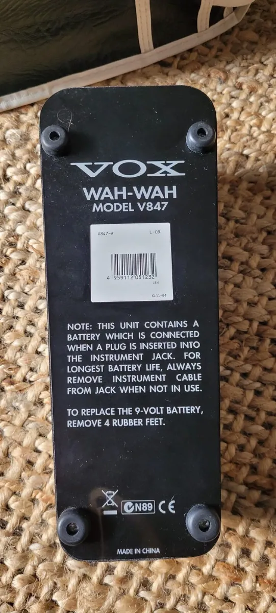 Vox VX V847A Wah - Image 2