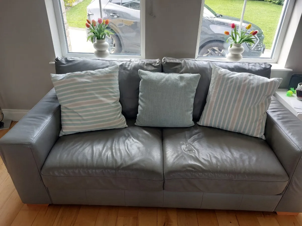 Two 3 seater sofa - Image 1
