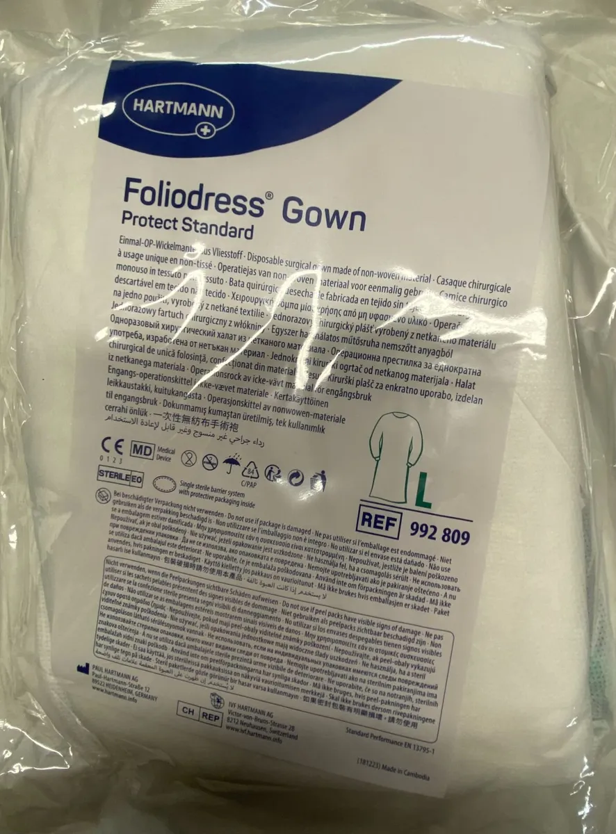 Hartmann Foliodress Surgical Gowns - Image 3