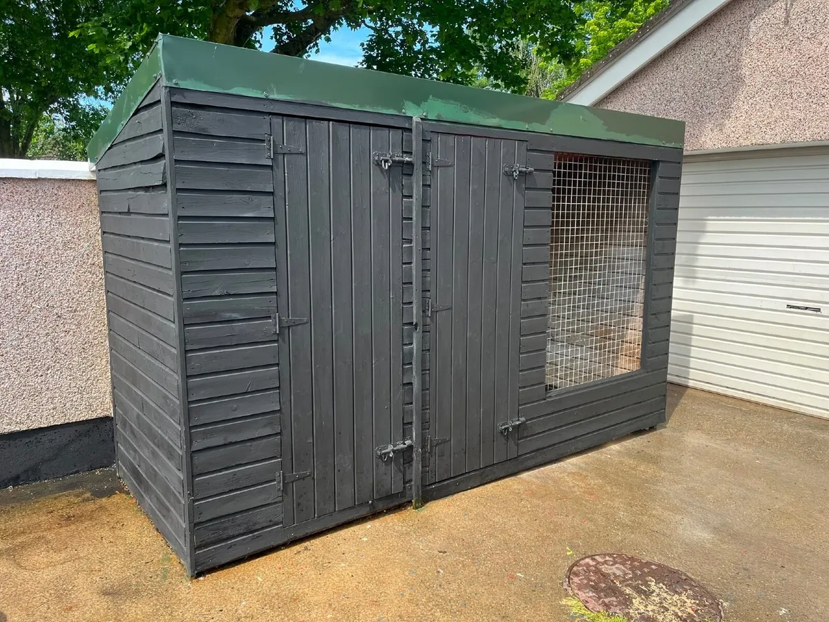 Dog shed /run - Image 1