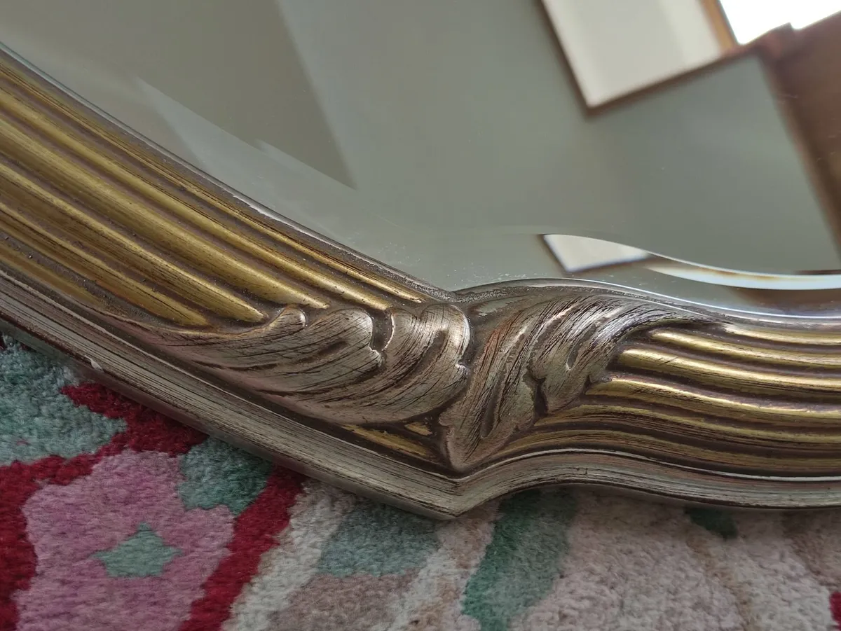 Gold Frame Mirror - Image 2