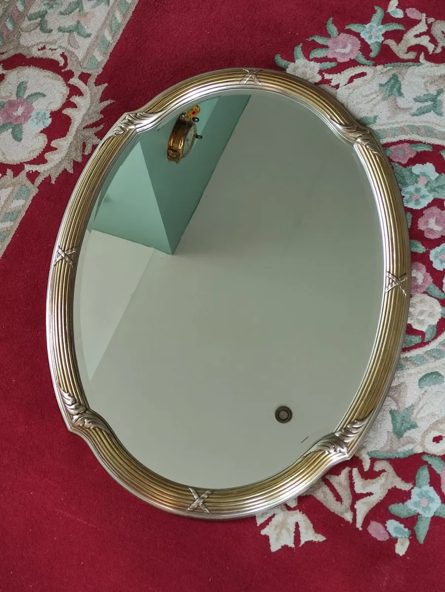Gold Frame Mirror - Image 1