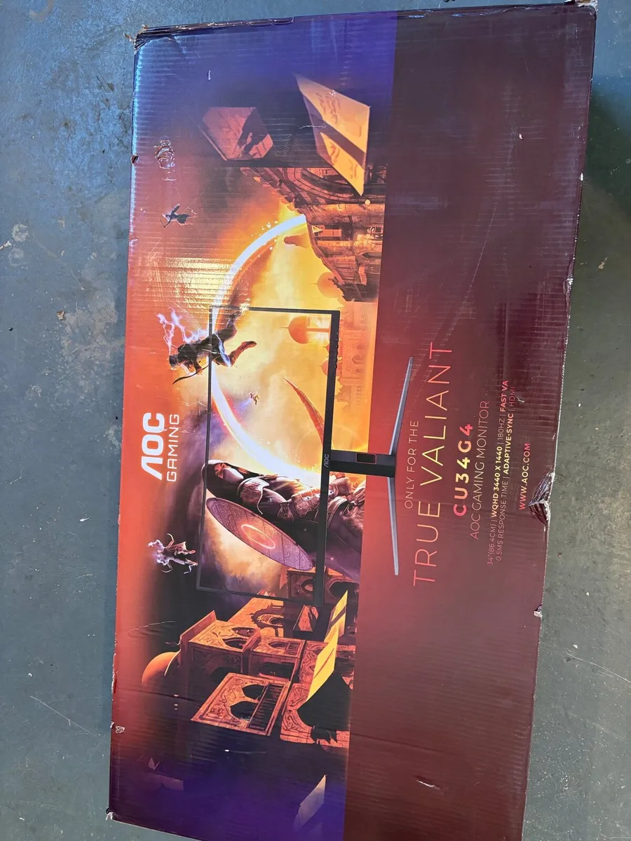 AOC Gaming monitor 34” curved - Image 2