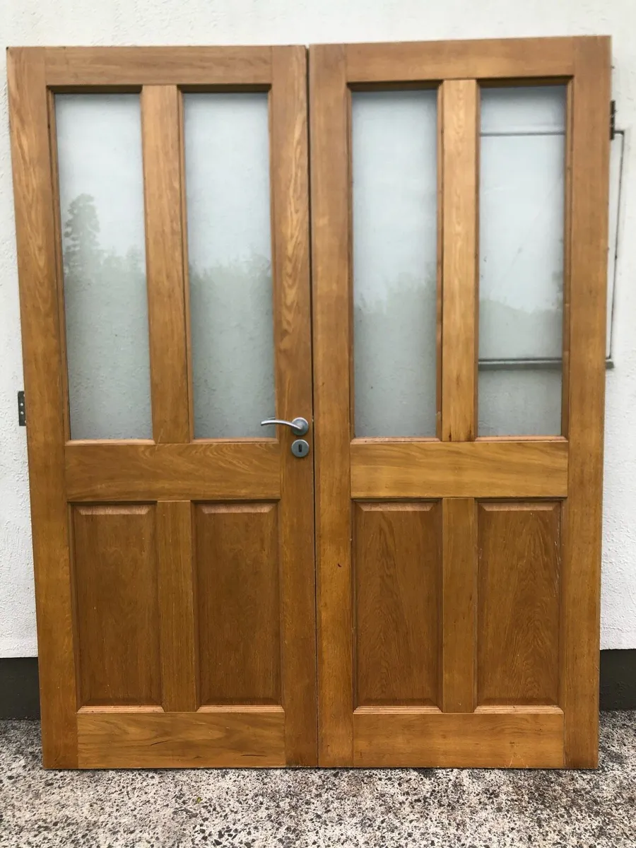 Oak doors - Image 1