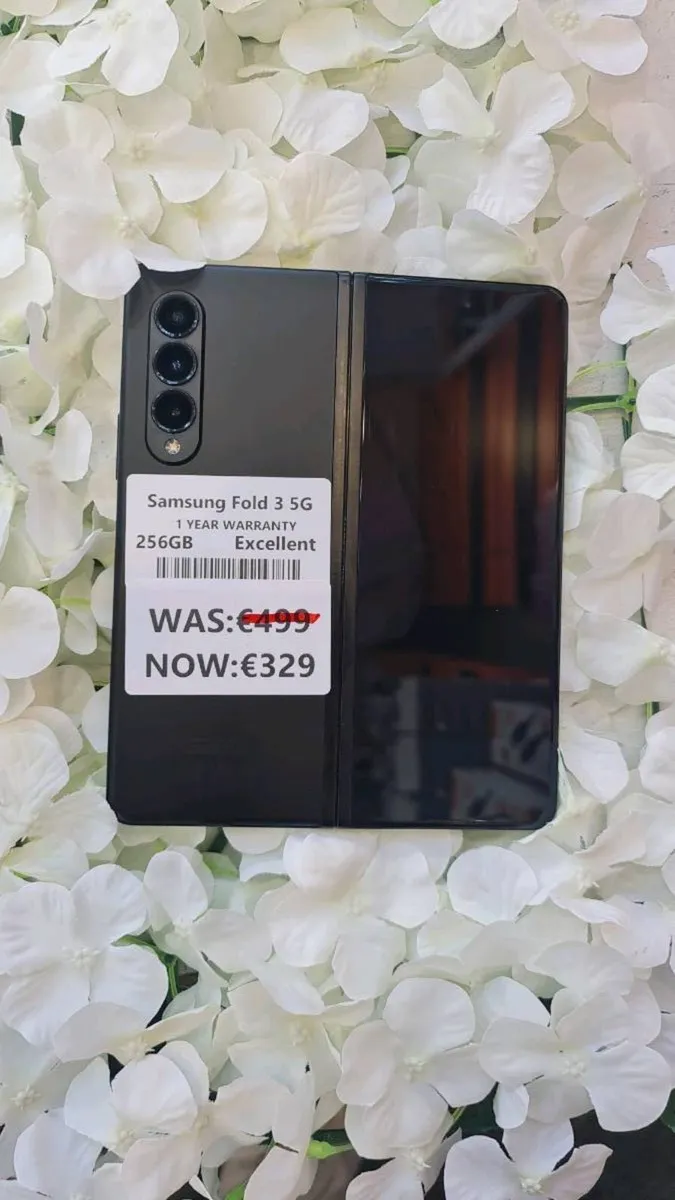 Samsung Fold 3 5G 256GB Black