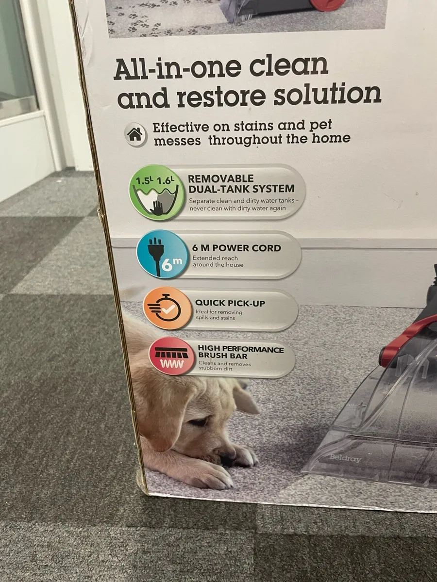 Beldray Clean & Refresh Carpet Cleaner - Image 2