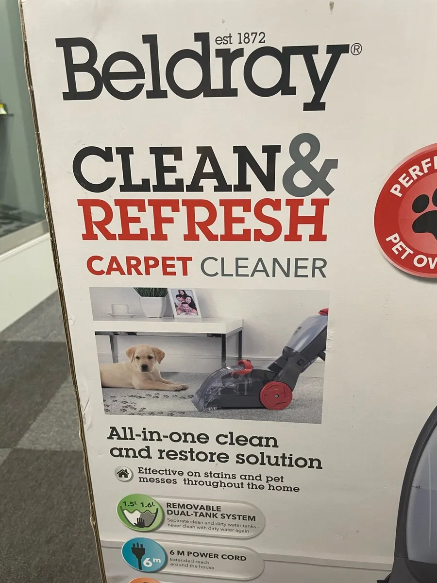 Beldray Clean & Refresh Carpet Cleaner - Image 3