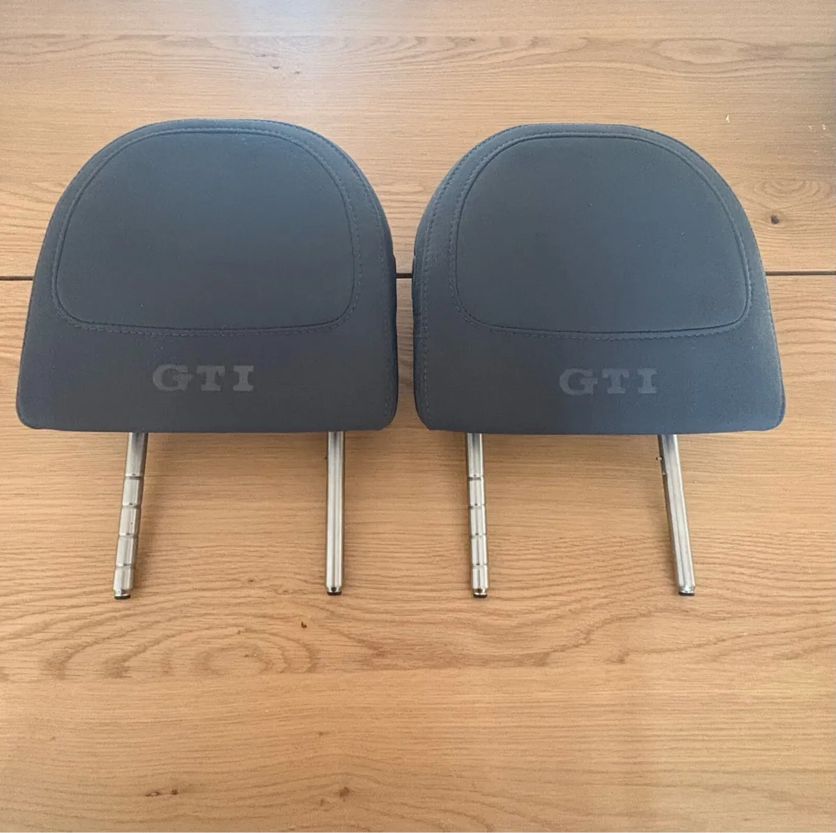 Genuine VW Golf GTI Mk V Head Rests (Pair) - Image 1