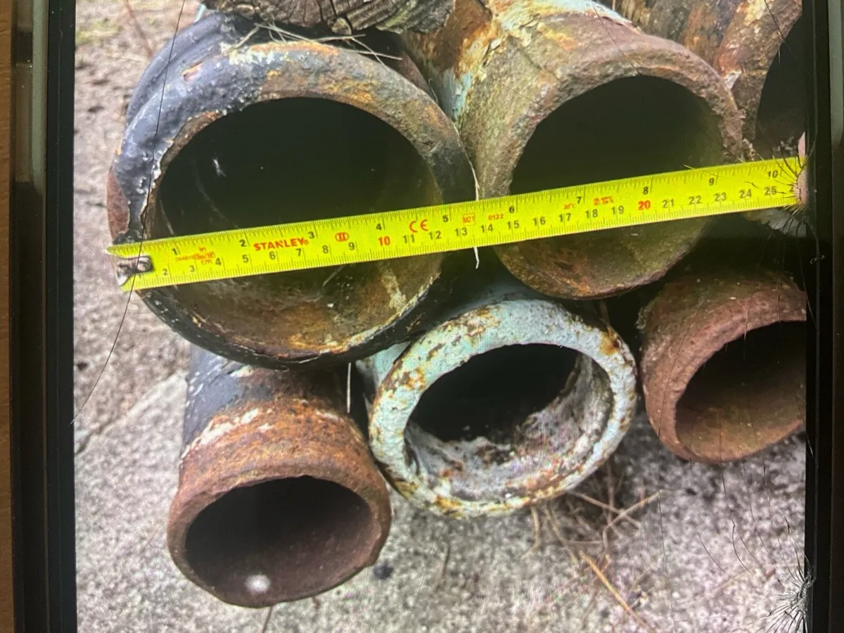 Cast Iron Eves,  down pipes and hoppers - Image 3