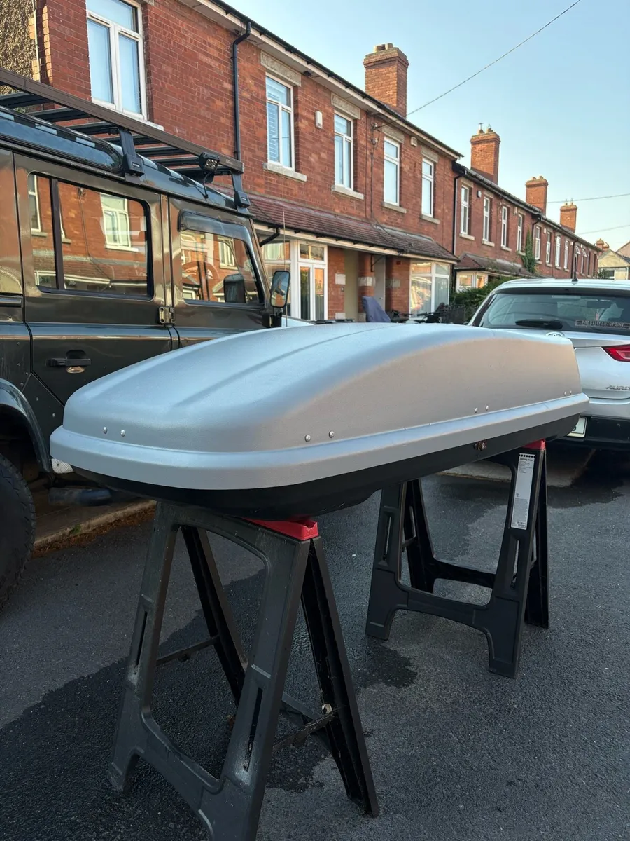 Roof Box 420L- Grey - Image 1