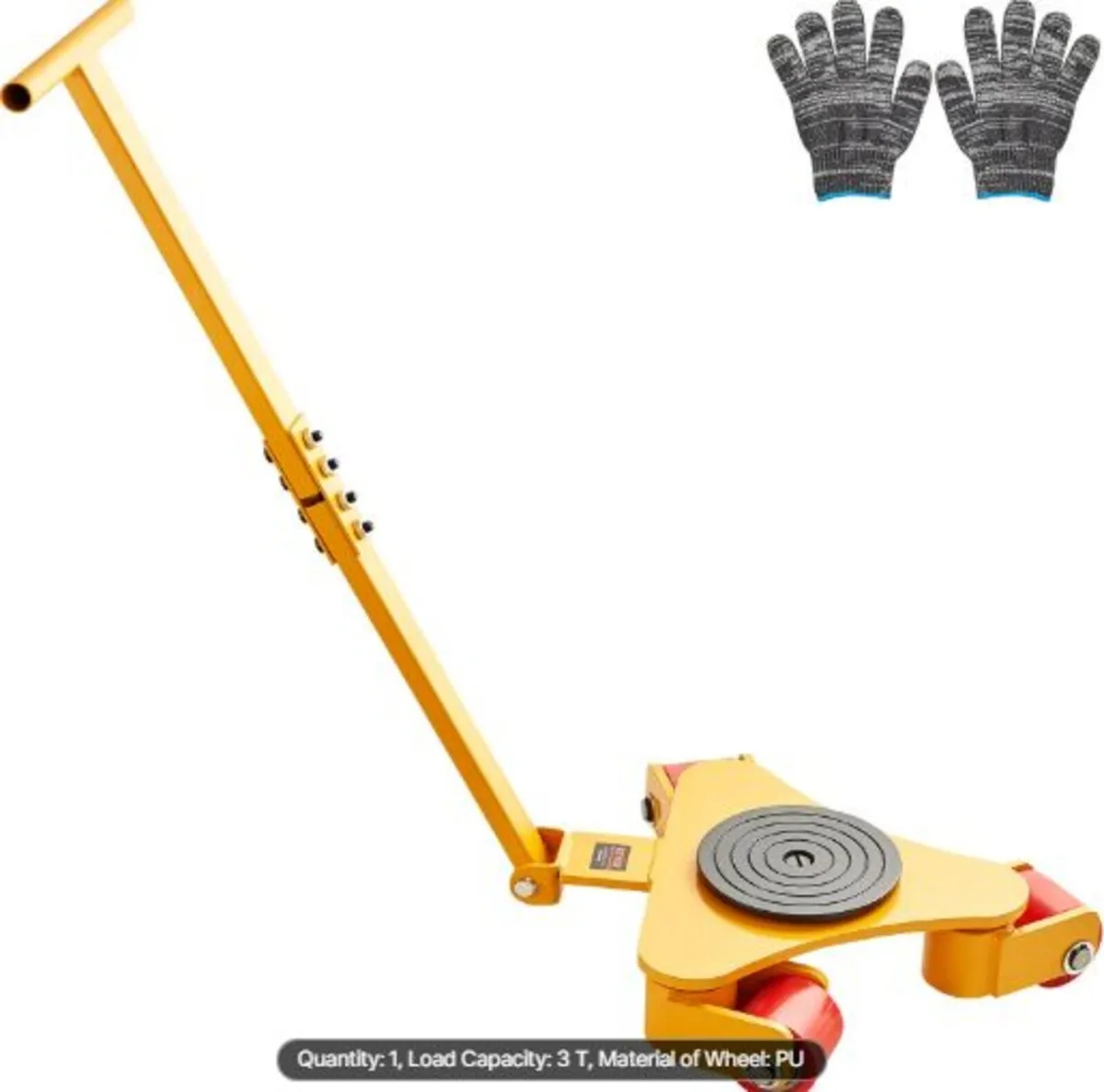 Machinery Skate Dolly, 6614 LBS/3T Industrial - Image 1