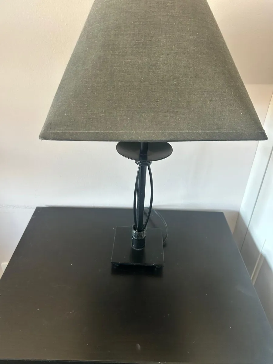 Bedside lamps x2 - Image 1